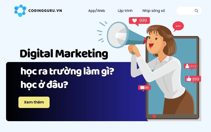 Học Digital Marketing ra làm gì