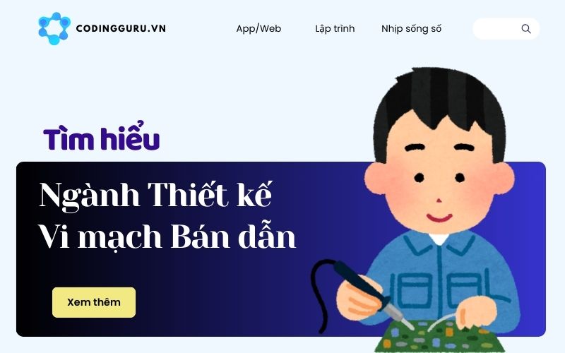 Ngành thiết kế vi mạch