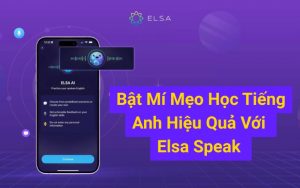 mẹo học tiếng anh hiệu quả với elsa