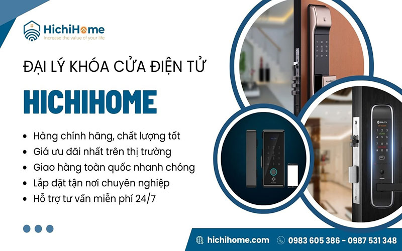 đại lý khóa cửa điện tử hichihome