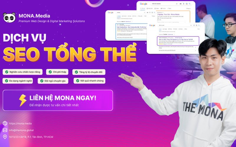 dịch vụ seo mona media