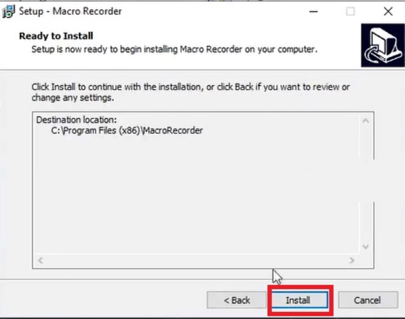 nhấn install cài đặt