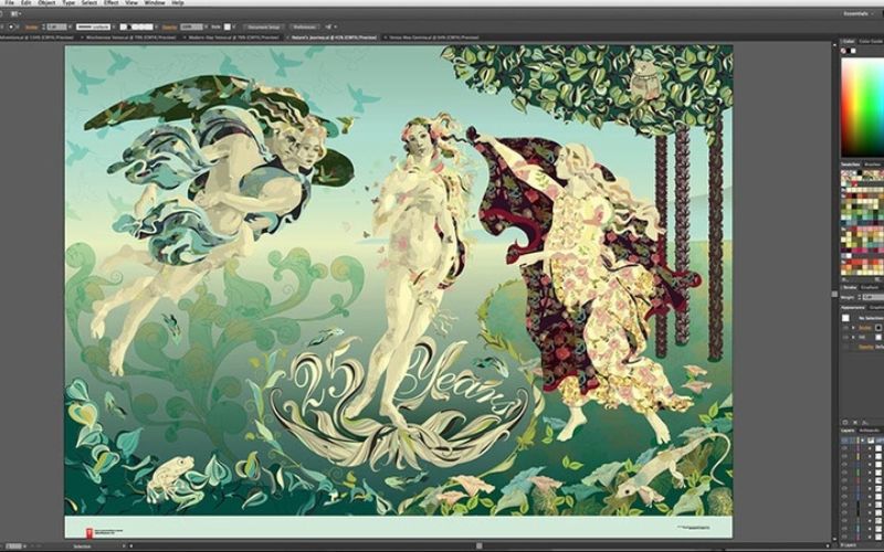Thiết kế đồ họa vector với độ chính xác cao