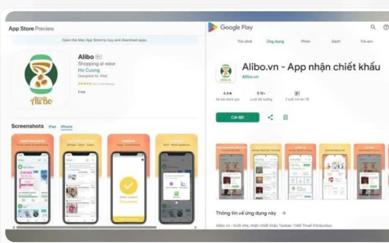 cách lấy chiết khấu Pinduoduo trên ứng dụng Alibo