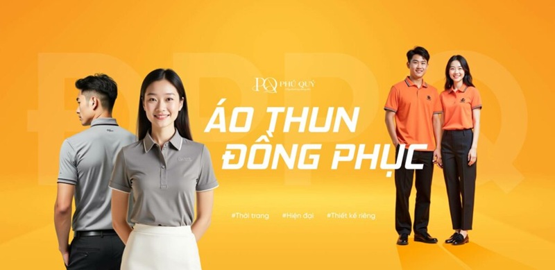 may áo thun đồng phục phú quý